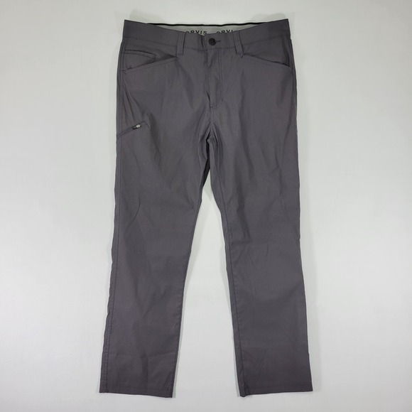 Orvis Men's Hiking Pants Stretch Water Repeliant Size‎ 36 x 30 - Picture 1 of 11